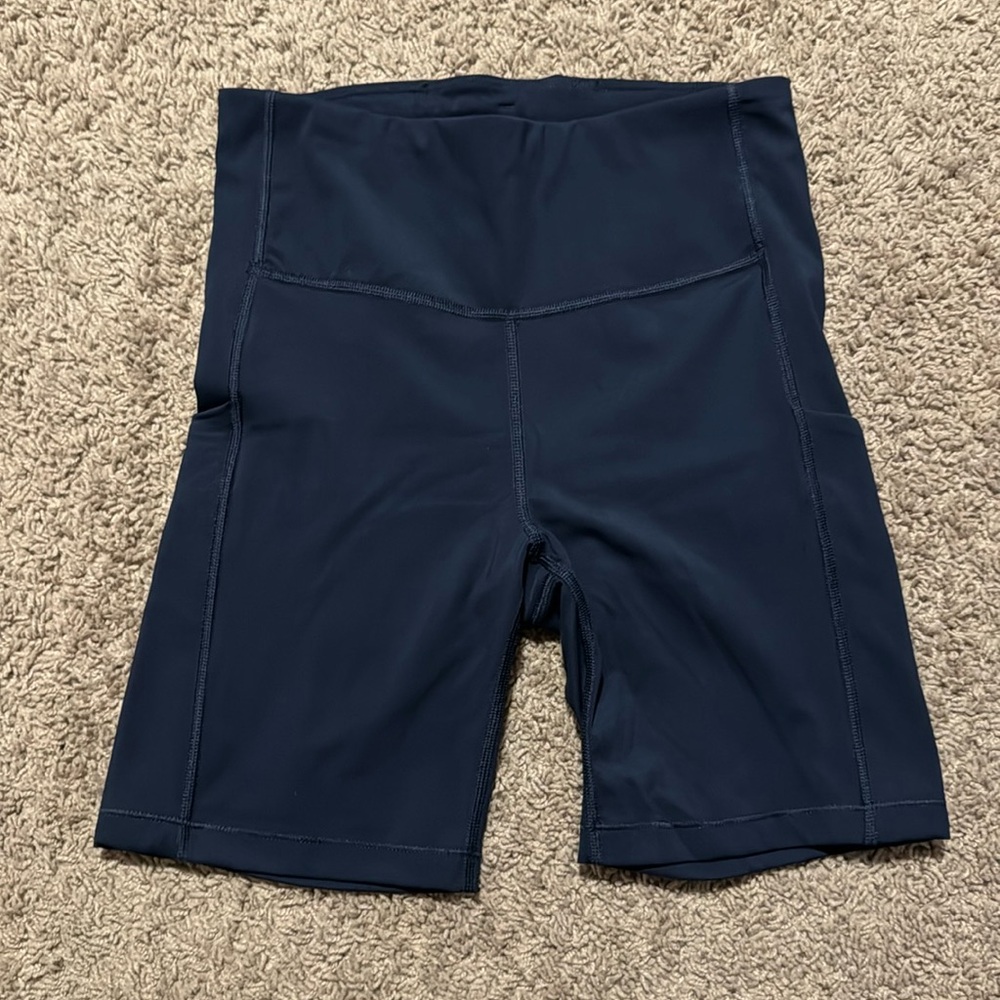 NWOT Athleta Ultimate Stash Pocket 7” Short | Size: Small | Color: Navy Blue